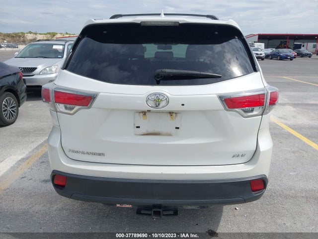 Toyota Highlander Xle 2016 5TDKKRFH8GS139367 Image 16