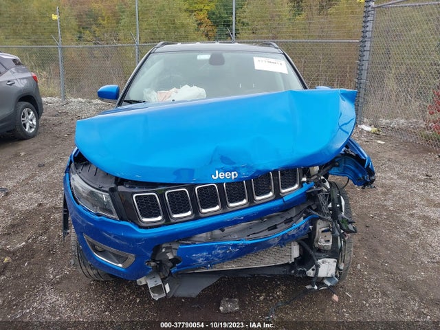 2019 JEEP COMPASS LIMITED VIN: 3C4NJDCB9KT666402
