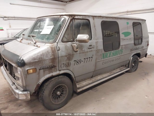 1983 CHEVROLET G20 VIN: 2GCEG25CXD4117870