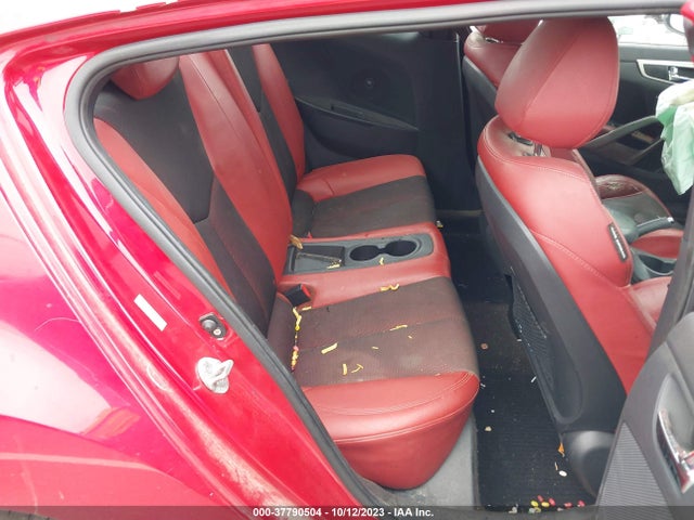 2012 HYUNDAI VELOSTER BASE W/RED/BLACK VIN: KMHTC6AD8CU055393
