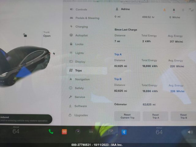 5YJ3E1EA7LF657700 Tesla Model 3 Standard Range