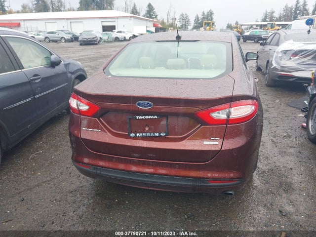 2015 FORD FUSION SE VIN: 3FA6P0HD6FR306664