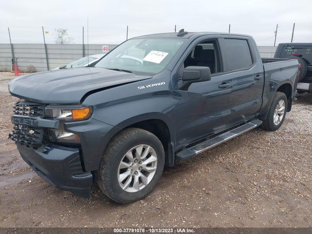 2021 CHEVROLET SILVERADO 1500 2WD SHORT BED CUSTOM VIN: 1GCPWBEK2MZ450026