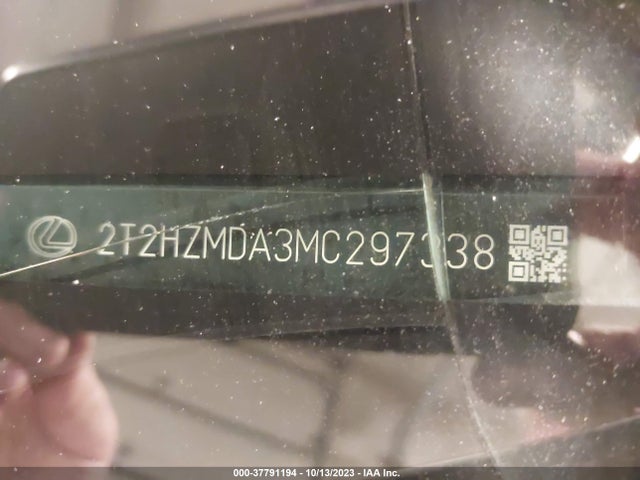 2T2HZMDA3MC297338 Lexus Rx Rx 350