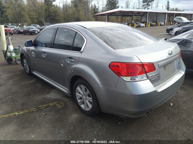 2011 SUBARU LEGACY 2.5I PREM VIN: 4S3BMBB60B3228799