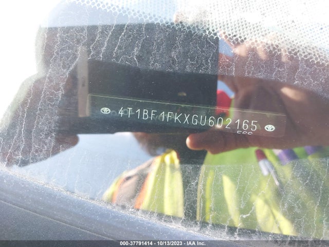 Toyota CAMRY XLE 2016 4T1BF1FKXGU602165 Image 12