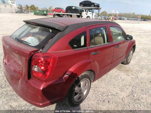 2008 DODGE CALIBER SE VIN: 1B3HB28B38D770973