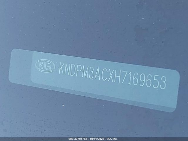KNDPM3ACXH7169653 KIA Sportage Lx