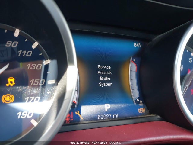 2017 MASERATI GHIBLI S Q4 VIN: ZAM57RTS2H1217053