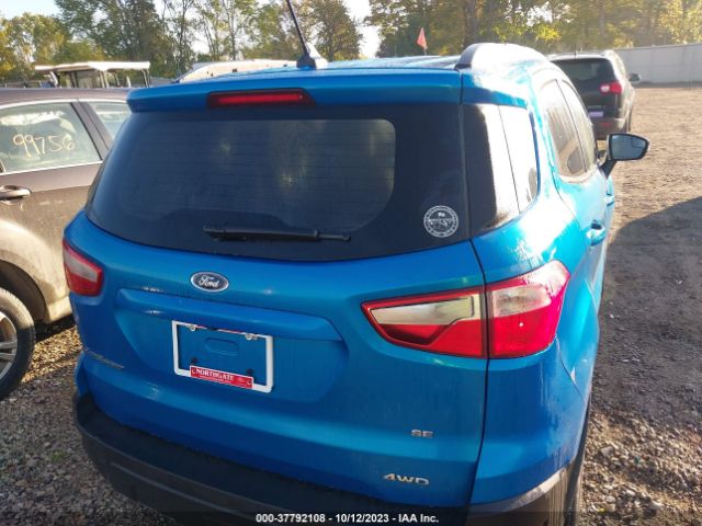 MAJ6S3GL6KC301451 Ford Ecosport Se