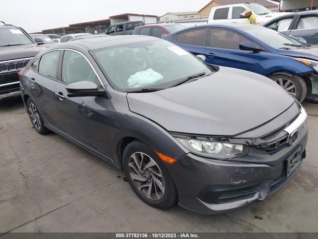 2018 HONDA CIVIC EX VIN: 2HGFC2F70JH563596