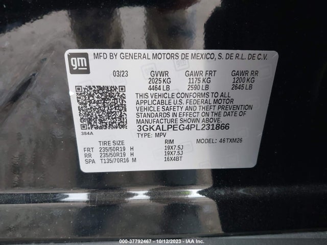 GMC Terrain Fwd Slt 2023 3GKALPEG4PL231866 Image 9