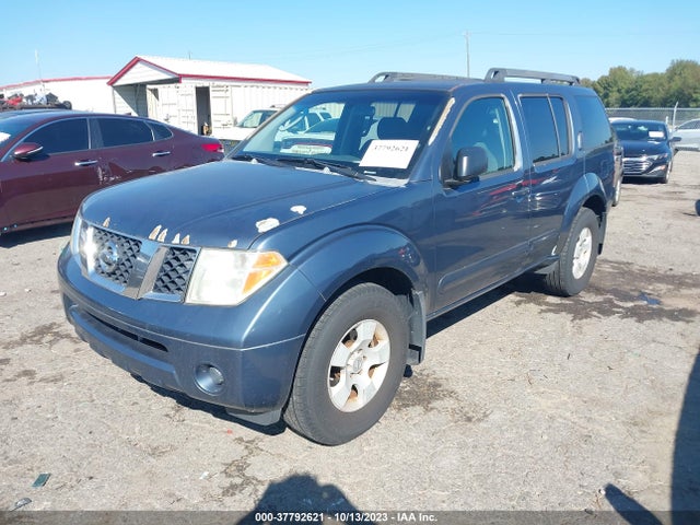 2005 NISSAN PATHFINDER XE VIN: 5N1AR18U85C774568