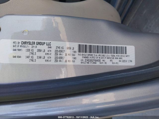 2C4RDGBG2FR600595 Dodge Grand Caravan American Value Pkg
