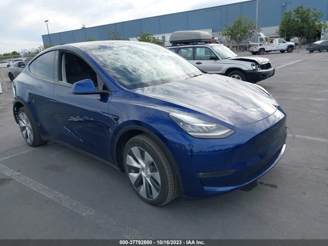 2021 TESLA MODEL Y LONG RANGE VIN: 5YJYGDEE5MF282217