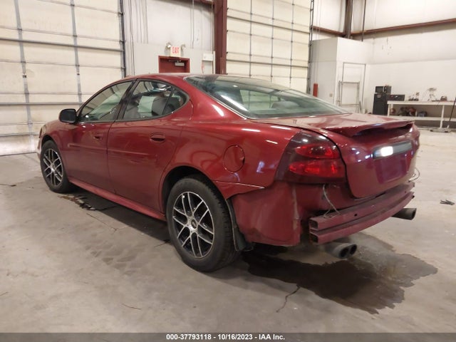 2004 PONTIAC GRAND PRIX GTP VIN: 2G2WR524741360863