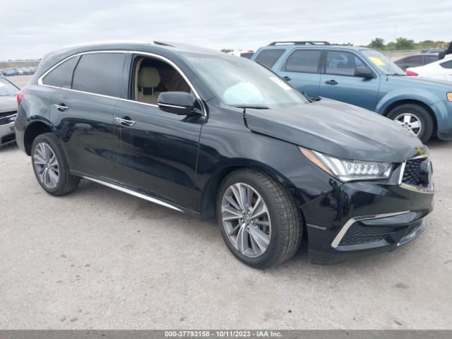 Aukcja sprzedaży 2017 Acura Mdx W/technology Package, vin: 5J8YD4H51HL000423, numer aukcji: 37793158