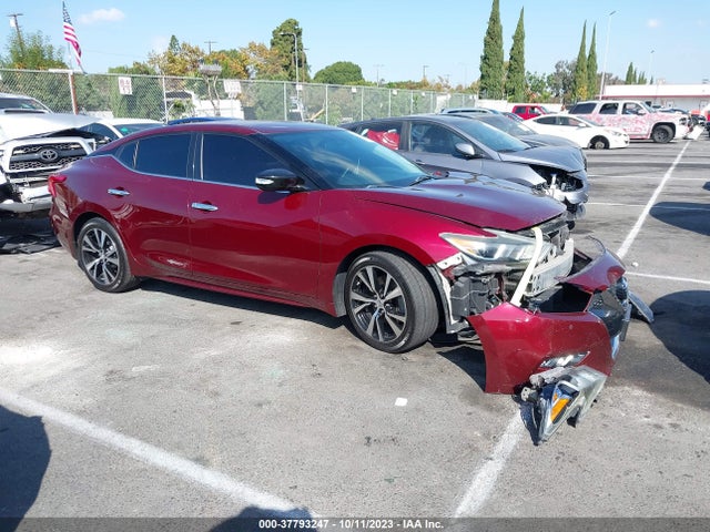 2018 NISSAN MAXIMA SV VIN: 1N4AA6AP8JC365550