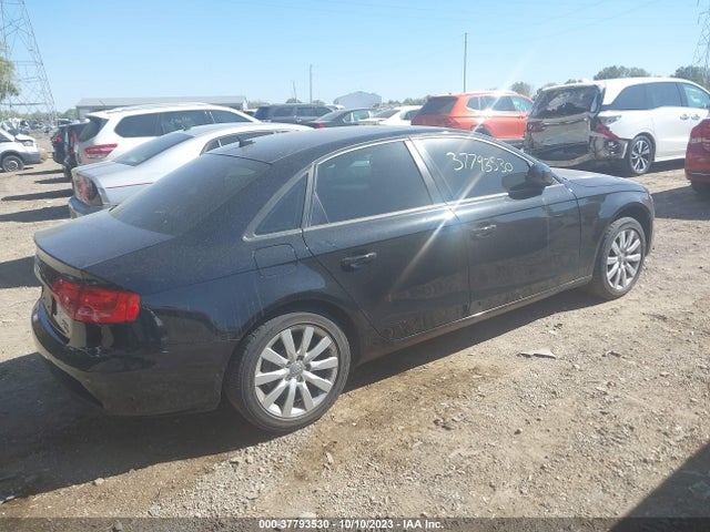 2012 AUDI A4 2.0T PREMIUM VIN: WAUBFAFL5CN004094