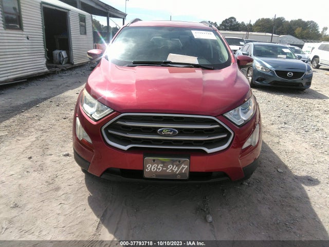 2018 FORD ECOSPORT SE VIN: MAJ3P1TE6JC169337