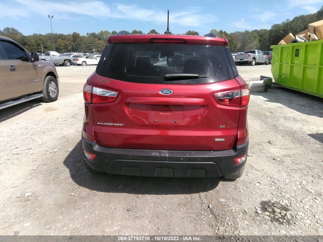 2018 FORD ECOSPORT SE VIN: MAJ3P1TE6JC169337