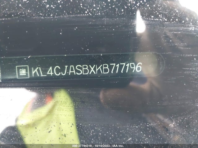 2019 BUICK ENCORE FWD PREFERRED VIN: KL4CJASBXKB717196