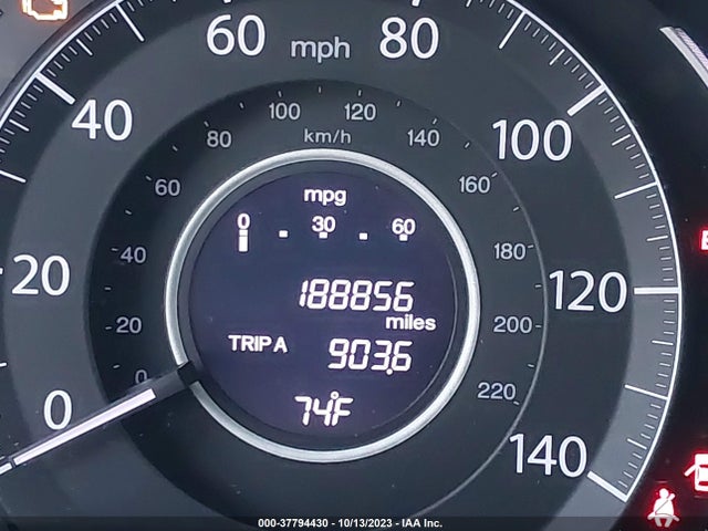 2013 HONDA CR-V EX-L VIN: 2HKRM3H77DH520817