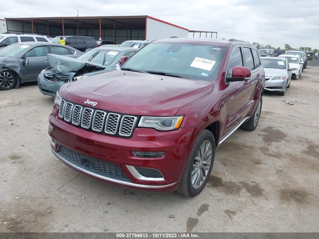 2017 JEEP GRAND CHEROKEE SUMMIT 4X4 VIN: 1C4RJFJT4HC607464