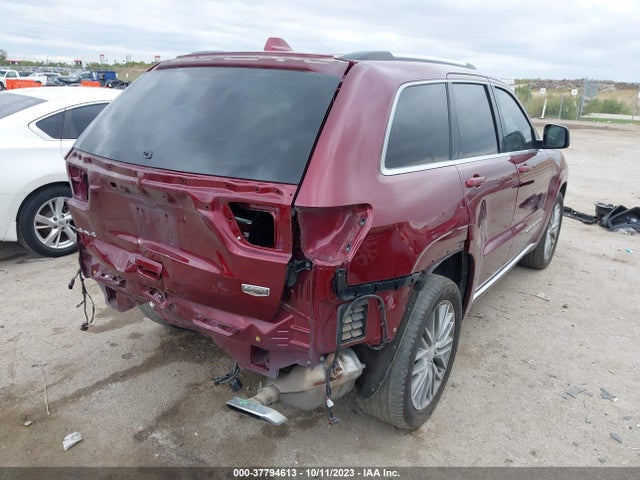 2017 JEEP GRAND CHEROKEE SUMMIT 4X4 VIN: 1C4RJFJT4HC607464