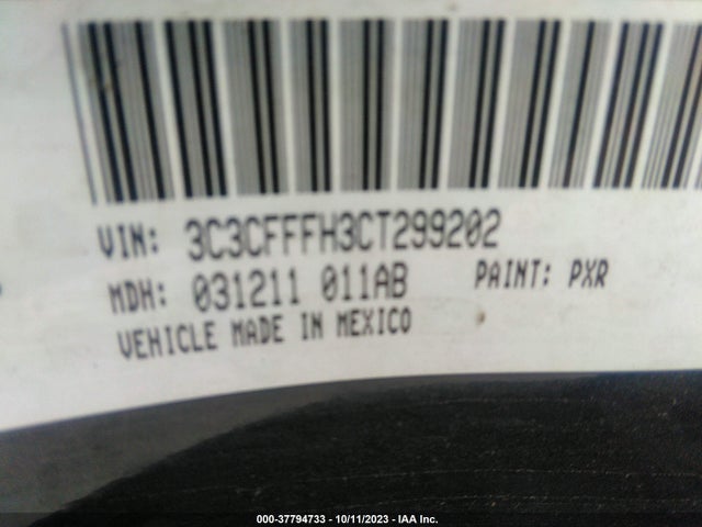 2012 FIAT 500 3C3CFFFH3CT299202 Photo 8