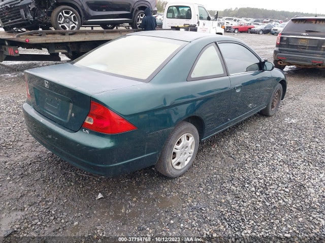 2002 HONDA CIVIC LX VIN: 1HGEM21582L000671