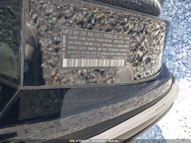 2009 PORSCHE 911 WP0CD29979S773063 Photo 8