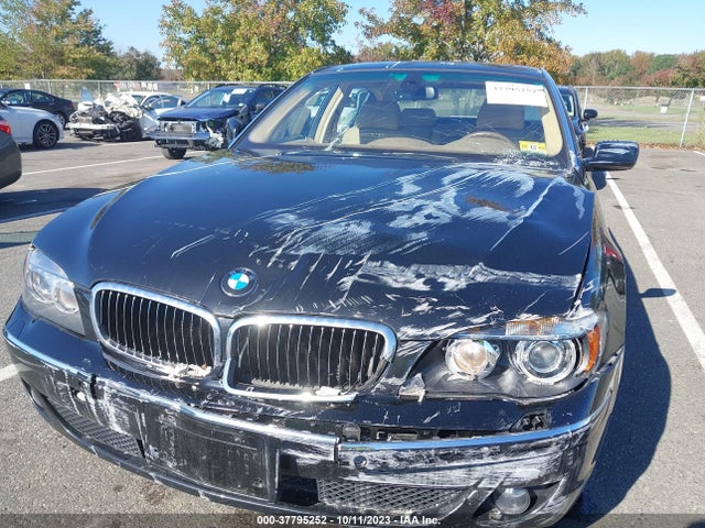 2007 BMW 750LI VIN: WBAHN83537DT67792