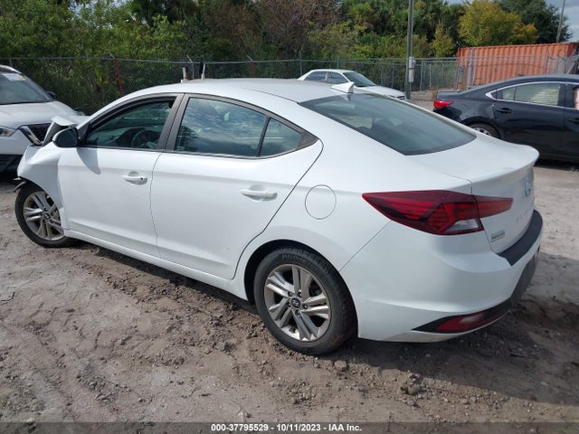 2019 HYUNDAI ELANTRA SEL VIN: 5NPD84LF4KH432081