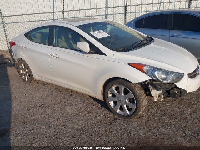 2013 HYUNDAI ELANTRA LIMITED VIN: 5NPDH4AE3DH282008