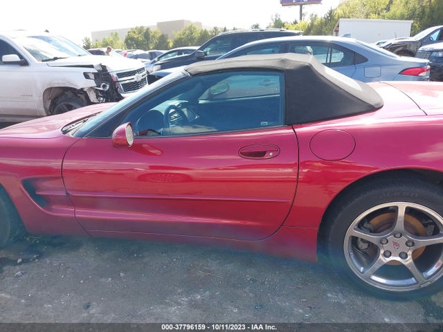 2002 CHEVROLET CORVETTE VIN: 1G1YY32G825104158