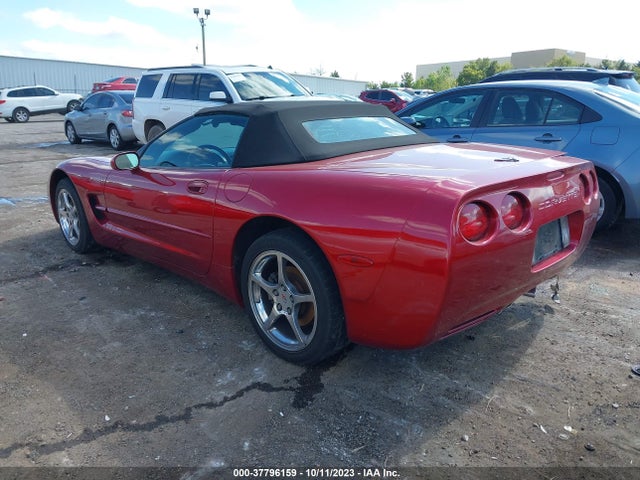 2002 CHEVROLET CORVETTE VIN: 1G1YY32G825104158