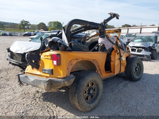 2012 JEEP WRANGLER SPORT VIN: 1C4AJWAG2CL265845