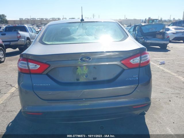 3FA6P0LUXER366176 Ford Fusion Se Hybrid