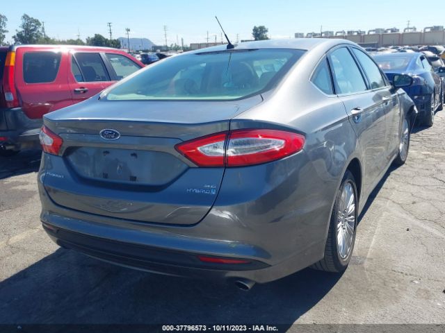 3FA6P0LUXER366176 Ford Fusion Se Hybrid