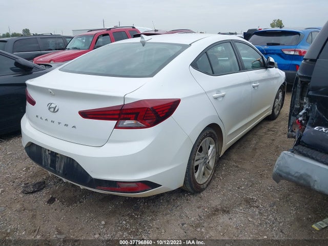 2019 HYUNDAI ELANTRA SEL VIN: 5NPD84LF9KH496553