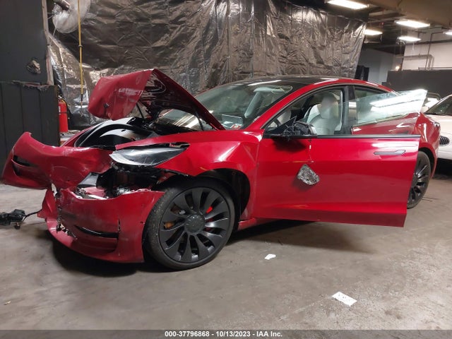 Tesla Model 3 Performance 2022 5YJ3E1EC0NF198658 Image 2