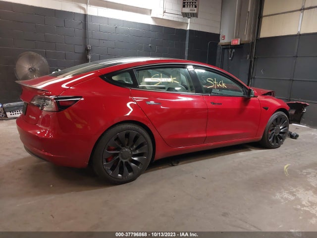 Tesla Model 3 Performance 2022 5YJ3E1EC0NF198658 Image 4