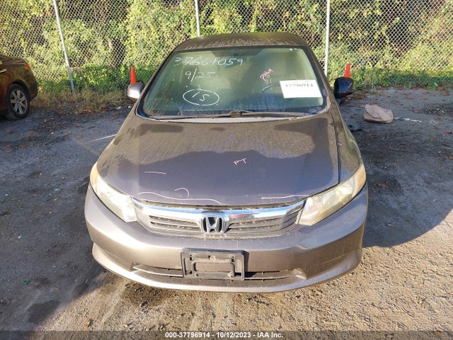 2012 HONDA CIVIC SDN LX VIN: 19XFB2F5XCE303978