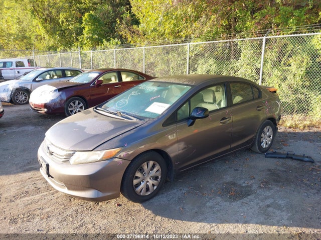 2012 HONDA CIVIC SDN LX VIN: 19XFB2F5XCE303978