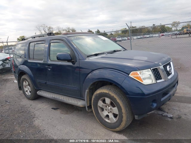 2006 NISSAN PATHFINDER SE VIN: 5N1AR18W96C610071