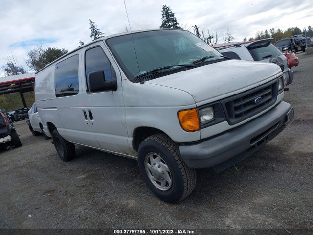 2007 FORD ECONOLINE CARGO VAN COMMERCIAL/RECREATIONAL VIN: 1FTSE34S27DB41050