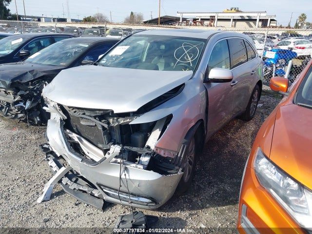 Acura Mdx Technology Package 2014 5FRYD3H41EB009264 Image 2