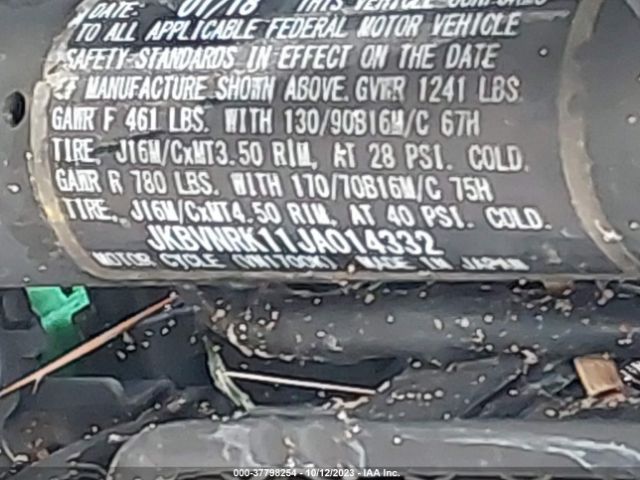 2018 KAWASAKI VN1700 JKBVNRK11JA014332 Photo 9