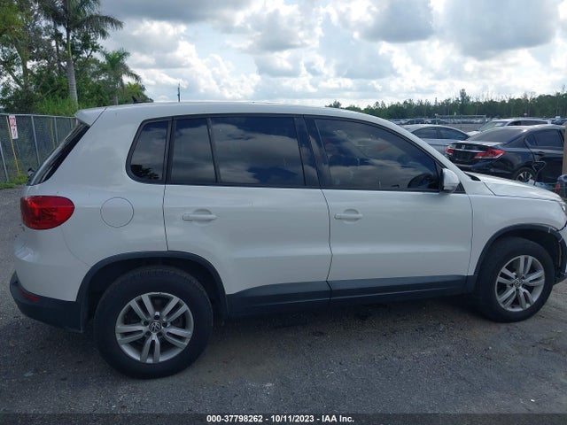 2013 VOLKSWAGEN TIGUAN S VIN: WVGAV3AX3DW567627